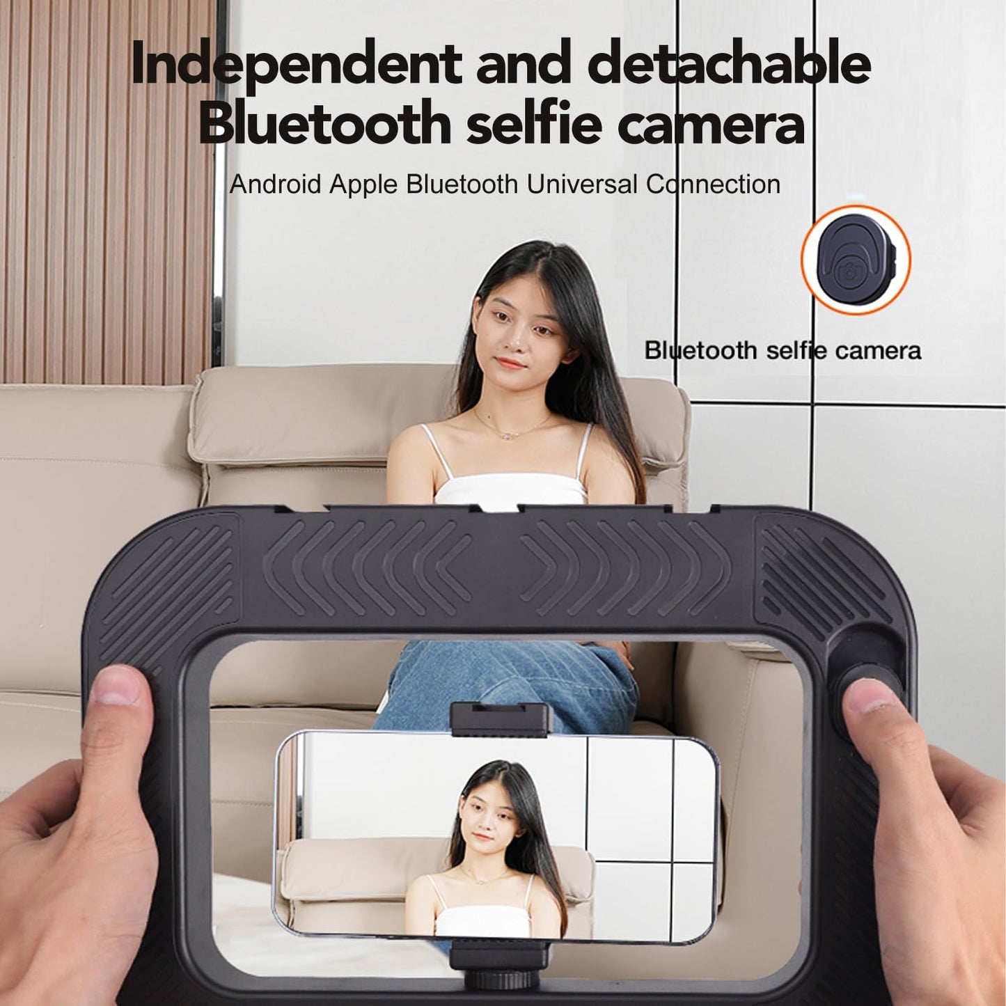 Anneau lumineux vidéo rectangulaire