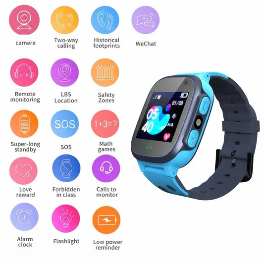 Montre Connectée 4G pour Enfant – GPS, Appels Vidéo & SOS