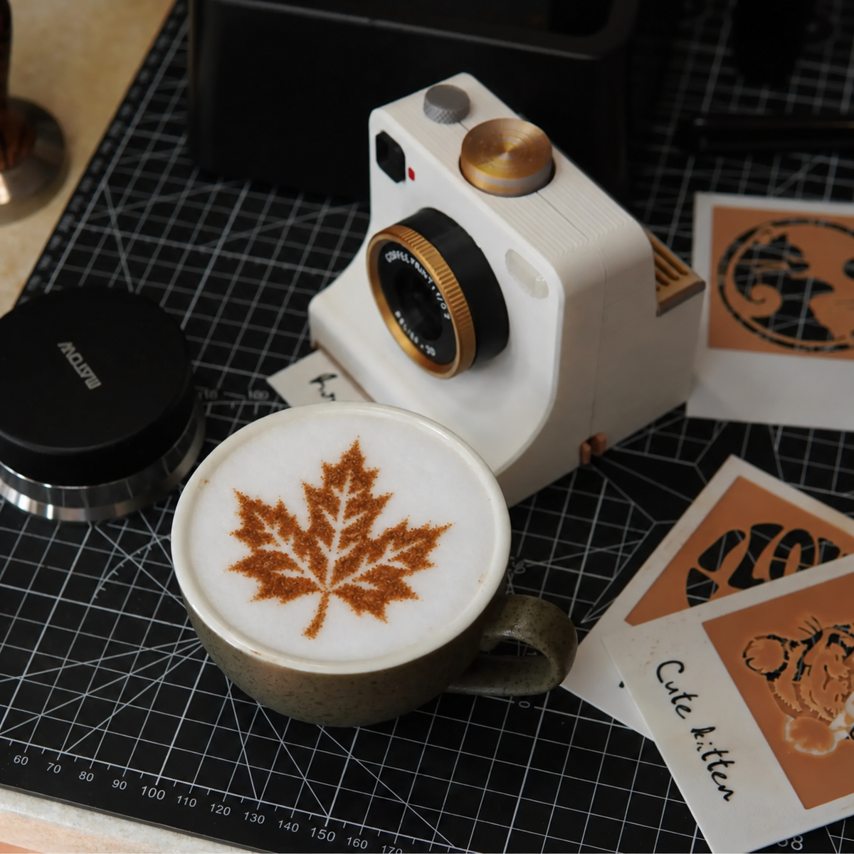 Appareil pour latte art 3D