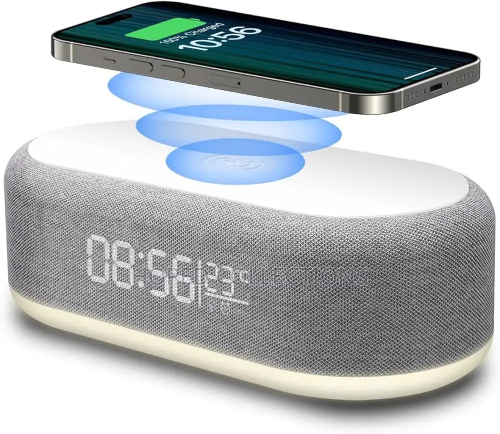 Chargeur sans fil 5-en-1 avec enceinte Bluetooth