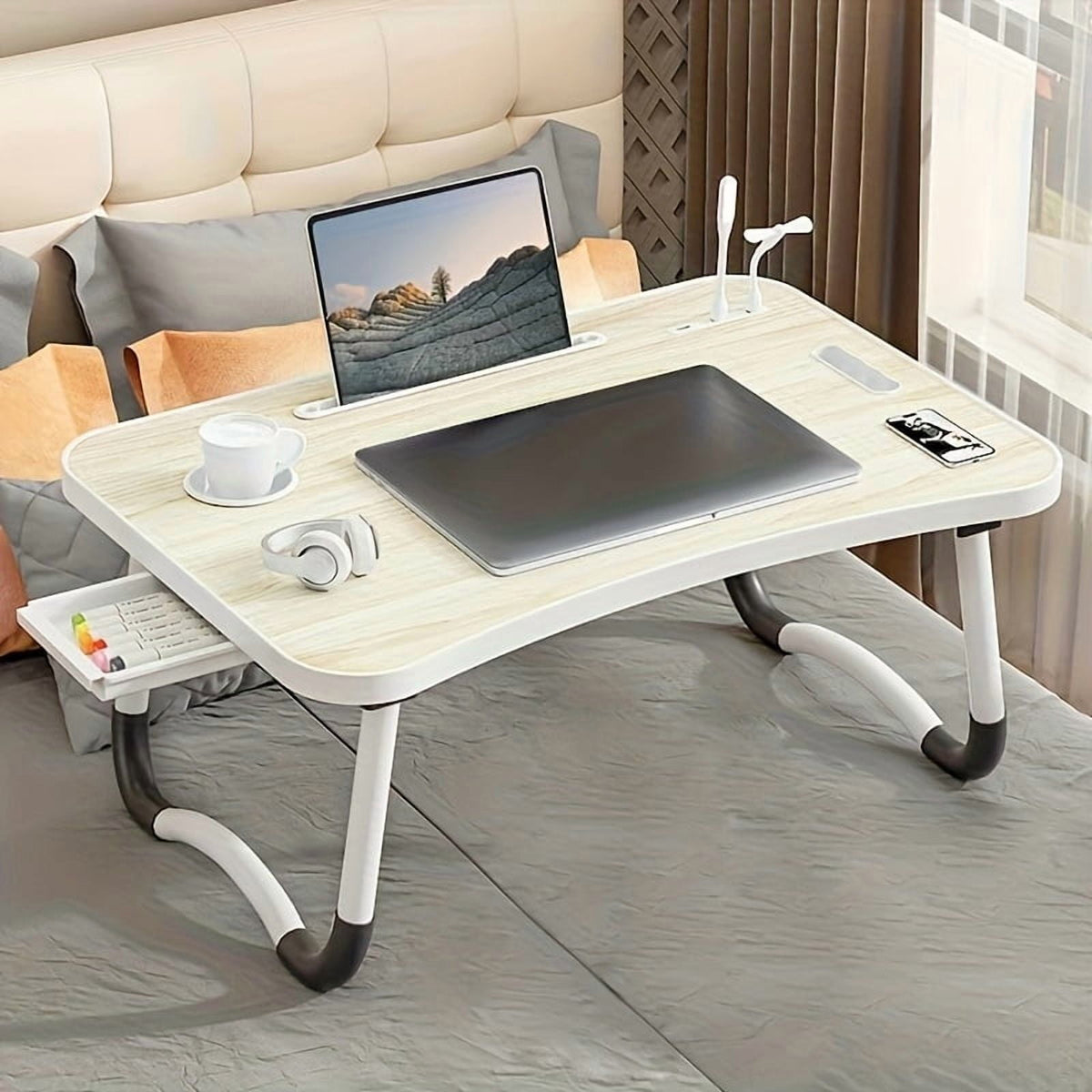 Table d'appoint luxueuse et multifonctionnelle