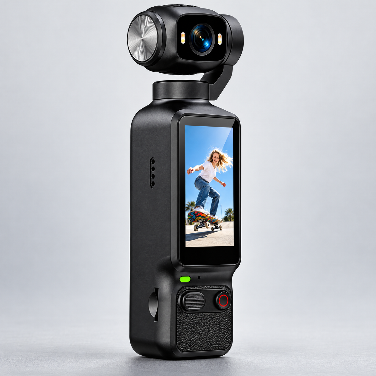 Caméra de vlogging dotée d'un écran haute définition (HD)