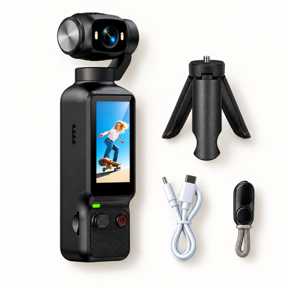 Caméra de vlogging dotée d'un écran haute définition (HD)