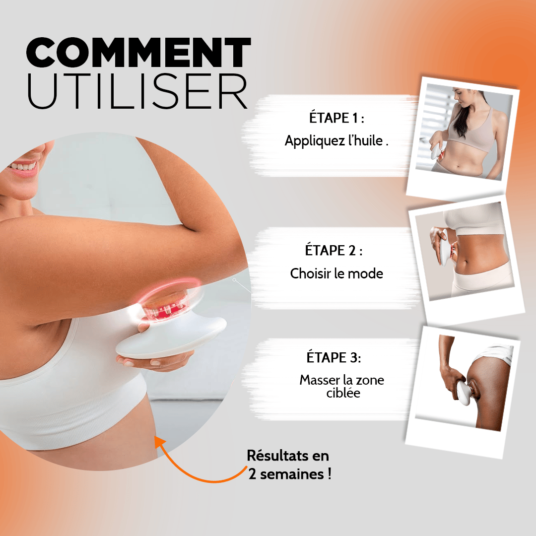 Appareil de massage raffermissant pour sculpter et lisser votre corps