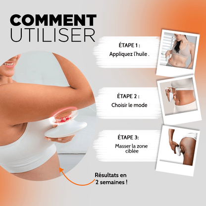 Appareil de massage raffermissant pour sculpter et lisser votre corps