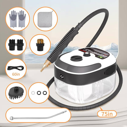 Nettoyeur vapeur portable pour un nettoyage en profondeur