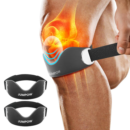 2 silicone patellar straps