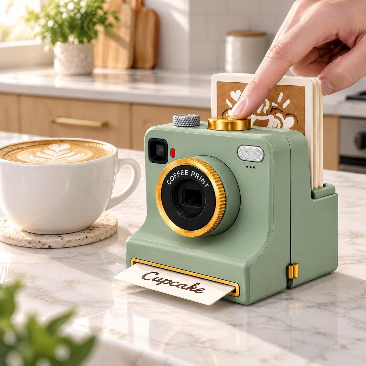 Appareil pour latte art 3D