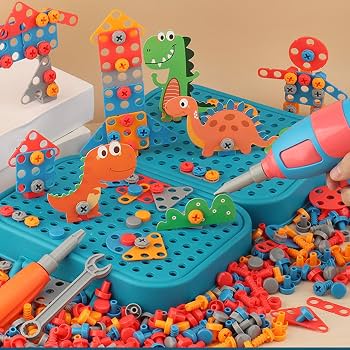 Jeu de Construction avec Visseuse