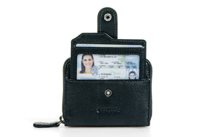 Porte-cartes sécurisé RFID multi-compartiments