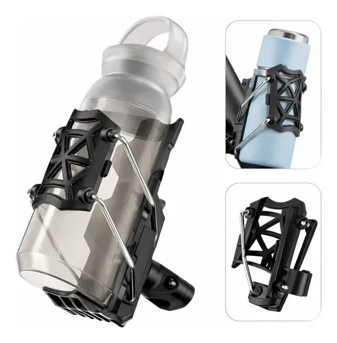 Porte-bidon adaptatif pour vélo