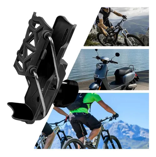 Porte-bidon adaptatif pour vélo