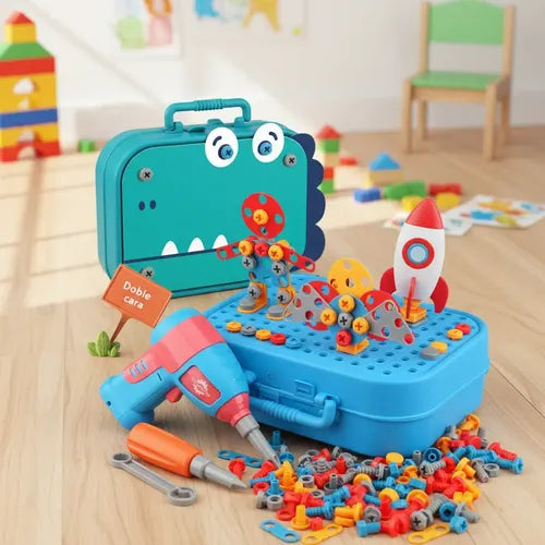 Jeu de Construction avec Visseuse