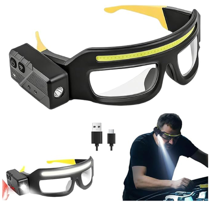 Lunettes frontales LED rechargeables