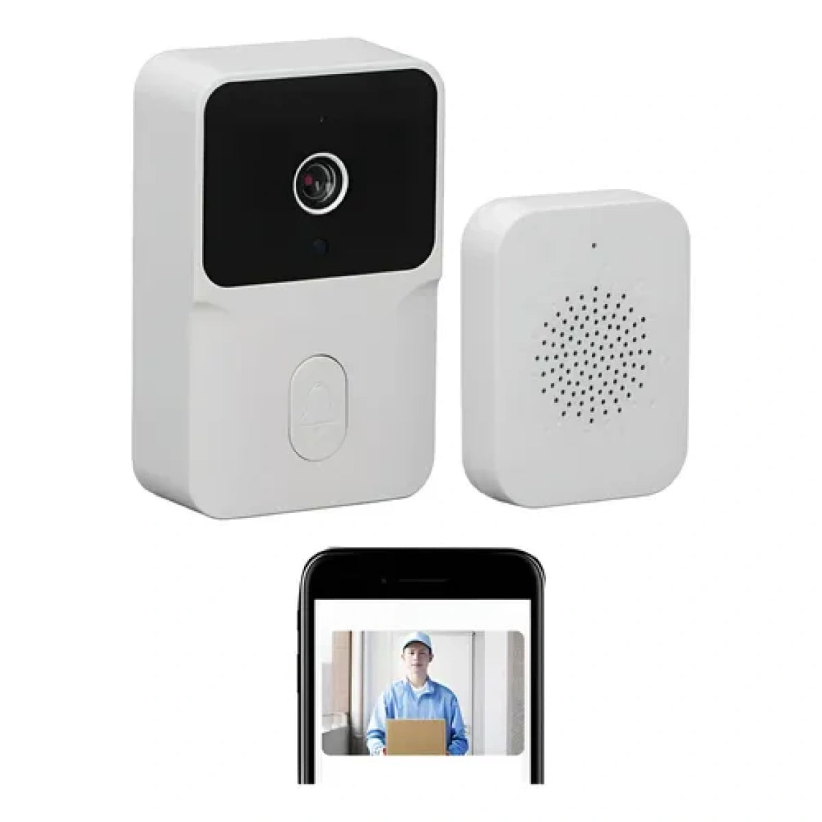 Sonnette vidéo sans fil Wi-fi Tuya M8