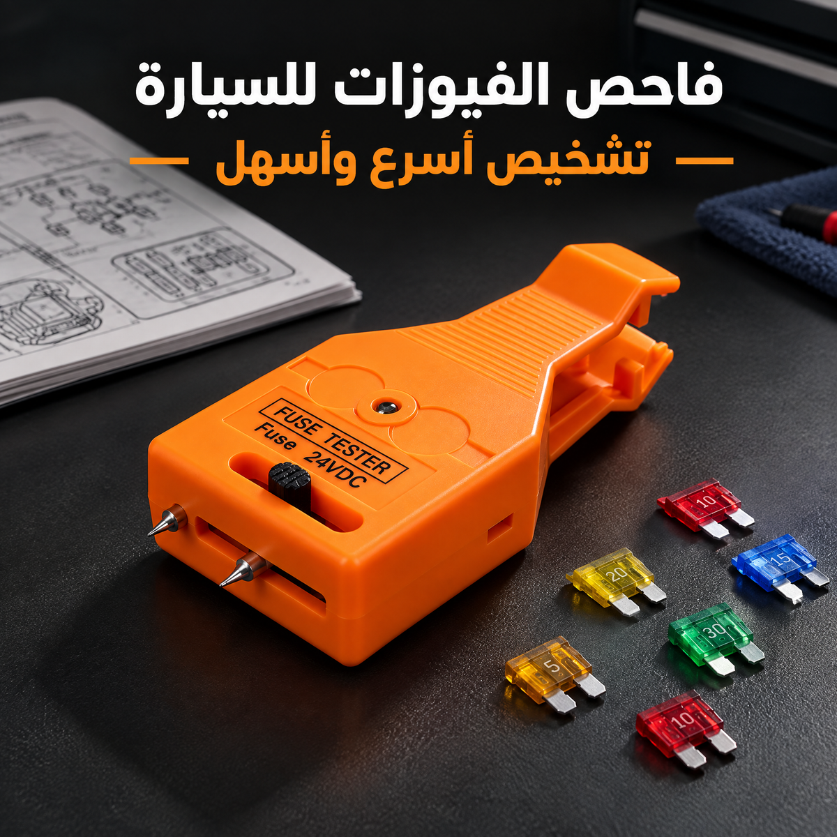 جهاز فحص واختبار وسحب صمامات السيارات