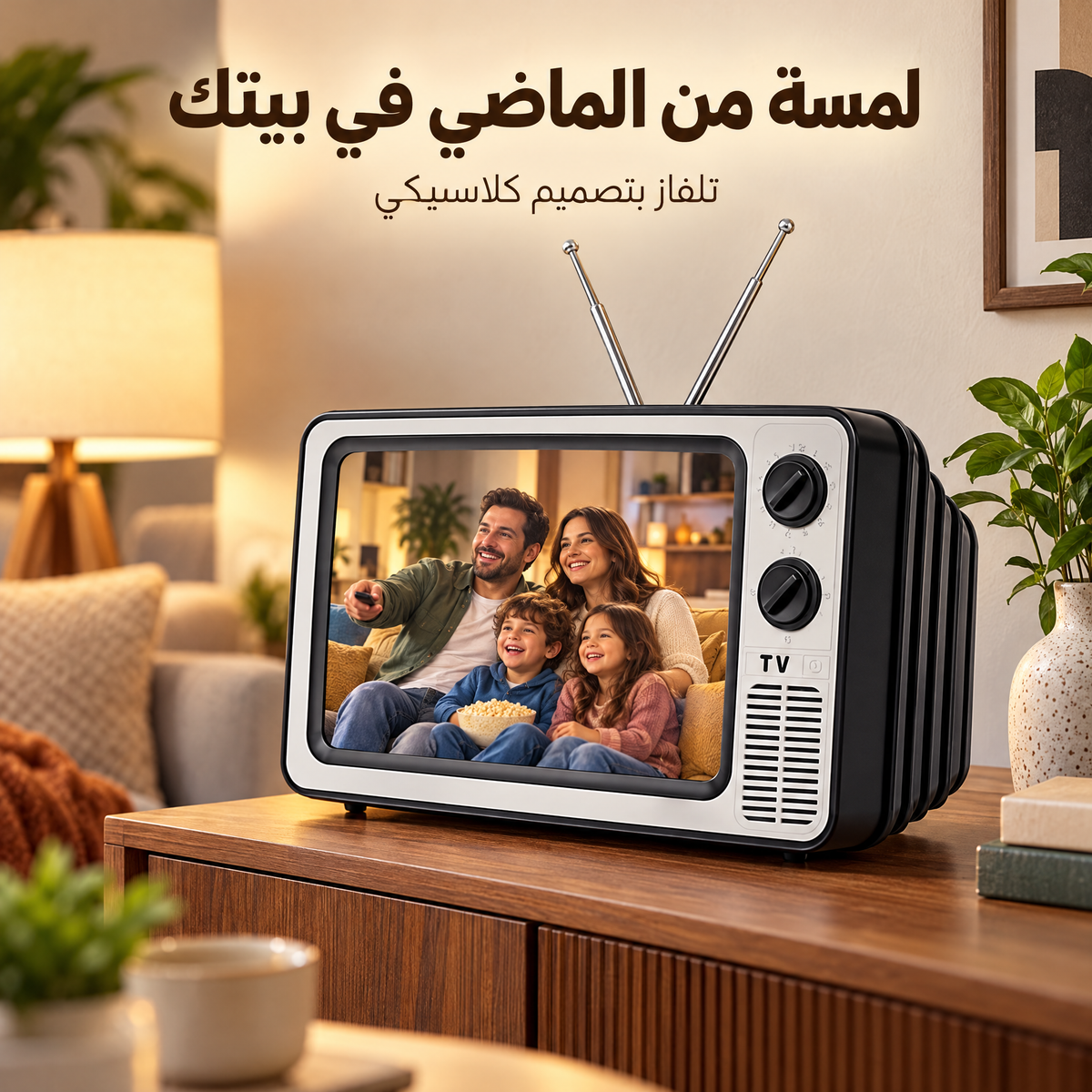 Loupe d'écran pour téléphone style télévision rétro