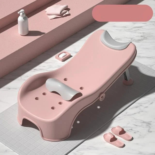 Chaise de lavage de cheveux pliable et confortable pour enfants